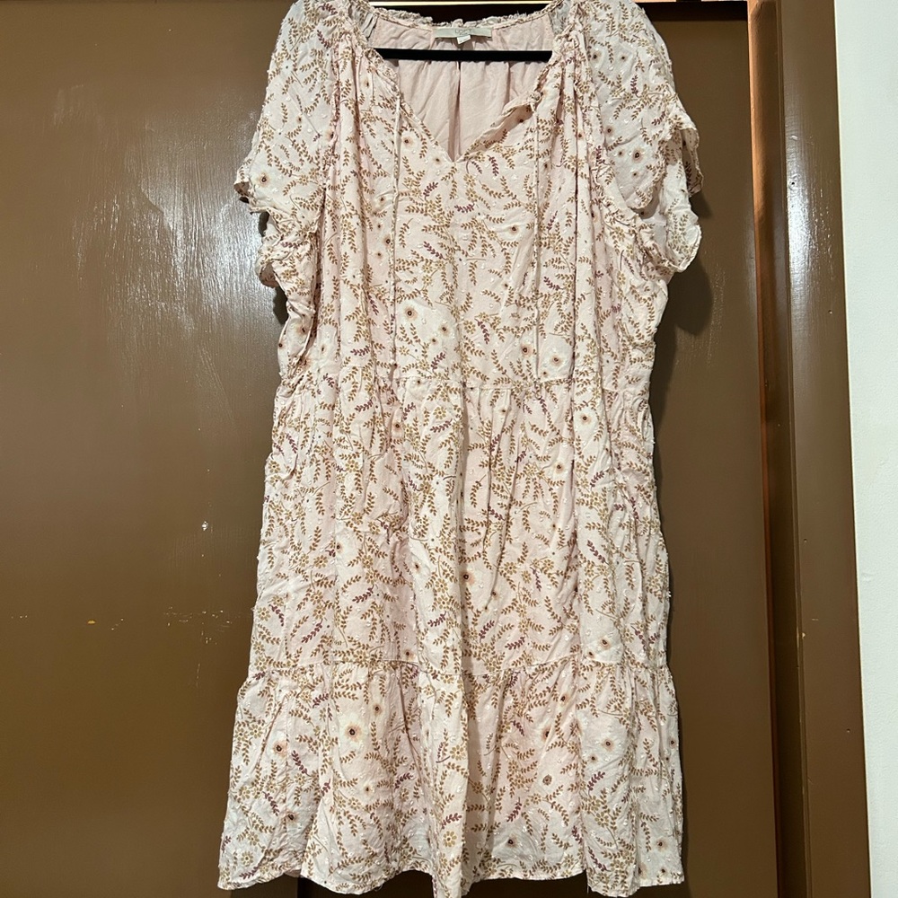 Size 26 Swiss Dot Loft Sun Dress
